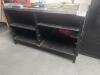 INDUSTRIAL METAL WORK TABLE WITH STAINLESS STEEL TOP, 60&rdquo; x 36&rdquo;, LOCATION: QC ROOM NEXT TO MTEX PRINER