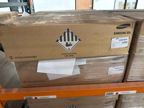 Samsung SDI EMB831AEO11A 8.832 kWh Li-Ion Battery Module, 44.16 VDC, 200 Ah