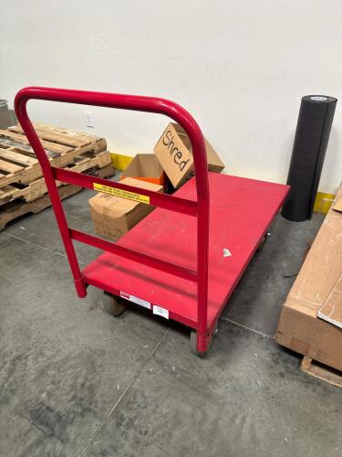 DAYTON 14x490 INDUSTRIAL PLATFORM CART, 24&rdquo; x 48&rdquo;, 2000 LBS CAPACITY