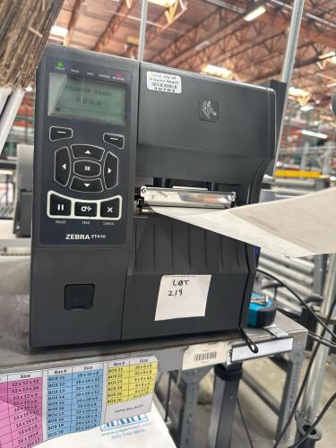 ZEBRA ZT410 LABEL PRINTER
