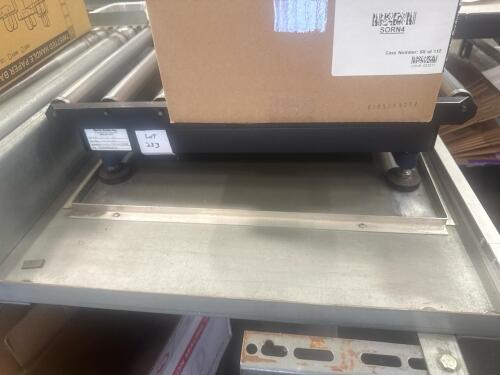 METTLER TOLEDO ROLLER CONVEYOR SCALE, 16&rdquo; ROLLERS x 22&rdquo;
