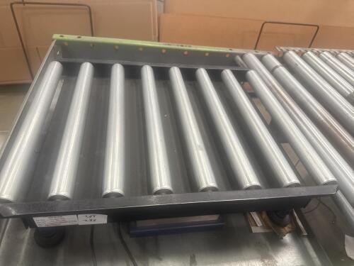 METTLER TOLEDO ROLLER CONVEYOR SCALE, 16&rdquo; ROLLERS x 22&rdquo;