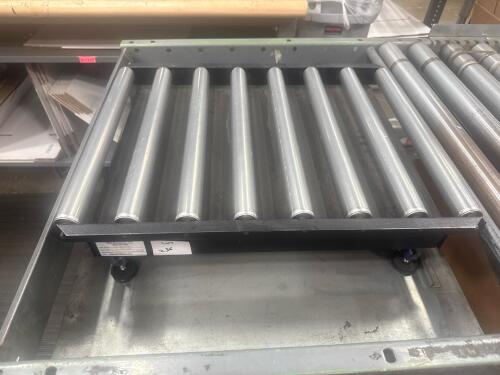 METTLER TOLEDO MODEL: BC ROLLER CONVEYOR SCALE, 16&rdquo; ROLLERS x 22&rdquo;