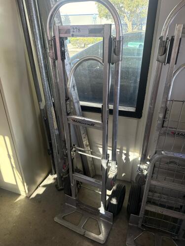 MAGLINER Aluminum Convertible Hand Truck with extra parts, (LOCATION: SECURITY OFFICE)