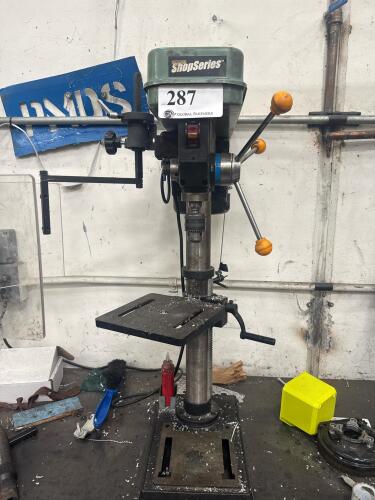 ShopSeries Bench-top Drill Press, 10" Swing, 1/3 HP, 5 Speeds, Adjustable Table