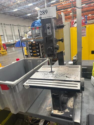 CENTRAL MACHINERY 9&rdquo; BENCH TOP BAND SAW WITH METAL TABLE