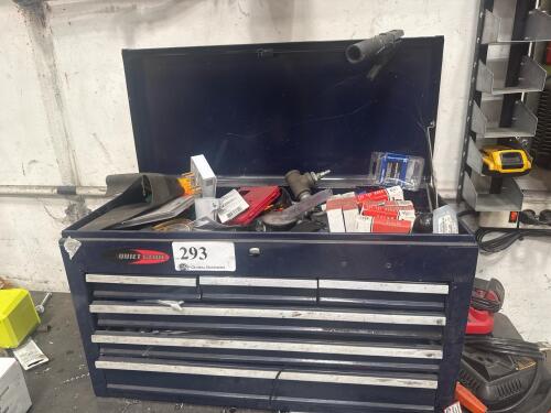 Craftsman Quiet Glide 6-Drawer Steel Tool Chest, Dark Blue