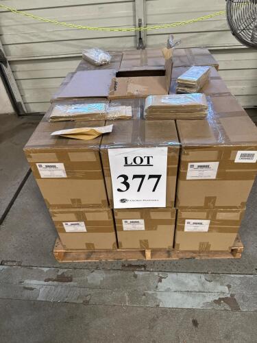 LOT (1) PALLET KRAFT SQUARE BTTM GSTF BAGS