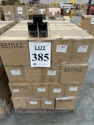 (8) Pallets 14 oz Black Deep Round Tin Can- Approximately 72 Box per Full Pallet/ 24 items in Each Box