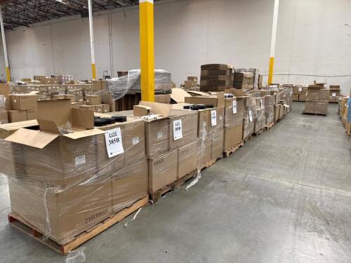 (14) Pallets Of Assorted Content Tin Cans, Plastic Tubes, Tin Pails, Steel Cans