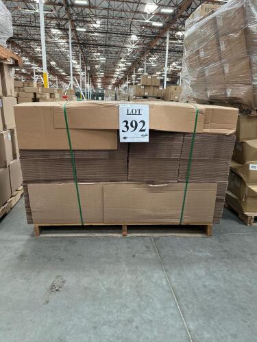 99 Pallets of Assorted Cardboard Boxes And Box Dividers