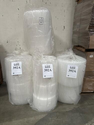 (7) PM Air Bubble Cushioning; 1/2&rdquo;48&rdquo;x125&rsquo;, 1/2&rdquo;24&rdquo;x125&rsquo;, 1/2&rdquo;12&rdquo;x125&rsquo;, 3/16&rdquo;12&rdquo;x300&rsquo;