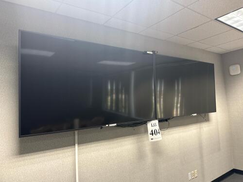 LOT (2) SAMSUNG UN75NU7100F 75&rdquo; SMART LED TV&rsquo;S, (LOCATION: 3RD FLOOR)