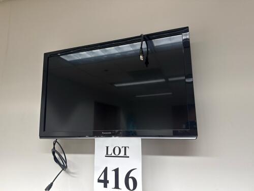 Panasonic 32" LCD TV TC-L32X5-1, Wall Mounted, (LOVATION: 3RD FLOOR)