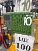 ECO E973C-42 FORKLIFT BATTERY CHARGER WITH METAL STAND , (BUYER NEEDS TO CUT BOLTS) DELAY PICKUP MID OCTOBER - 2