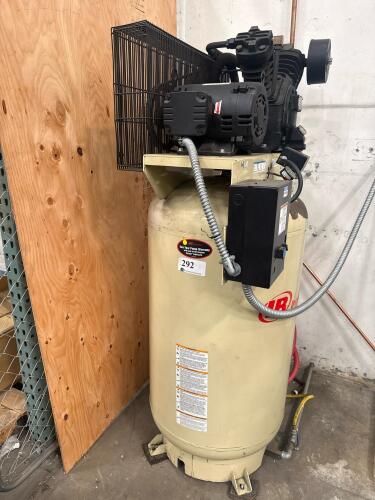 Ingersoll Rand 2475N5-V 5 HP 80 Gallon 3-Phase 175 PSI Vertical Air Compressor