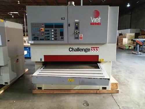 1999 VIET ITALIA 333 SANDER 3 HEAD WIDE BELT SANDER, MODEL CHALLENGER 333, S/N: 4311461, BELT SIDE 53" X 103", + ROLLER<br />