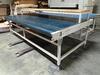 2005 JOOS&nbsp;MODEL DLP-150&nbsp;FEEDTHROUGH&nbsp;HOT PRESS, S/N: 1869585, 460 VOLTS, WORKING AREA 124" x 63",&nbsp;WITH INFEED&nbsp;OUTFEED&nbsp;BELT, CONVEYOR TABLE (124" X 67" APPROX.) AND SKY ROLLING CONVEYOR TABLE (63" X 127" APPROX.)<br /> - 11