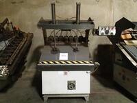 ROSENQUIST MODEL EG400A&nbsp;HIGH FREQUENCY SLANT BED EDGE GLUER, S/N: 129295611, 440 VOLTS, 3 PHASE, 26 AMP<br />