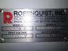 ROSENQUIST&nbsp;MODEL EG400A HIGH&nbsp;FREQUENCY SLANT BED EDGE&nbsp;GLUER, S/N: 6001185, 440 VOLTS, 3 PHASE, 19 AMP<br /> - 3