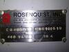 ROSENQUIST&nbsp;MODEL EG400A HIGH&nbsp;FREQUENCY SLANT BED EDGE&nbsp;GLUER, S/N: 2955102519, 440 VOLTS, 3 PHASE, 19 AMP<br /> - 3