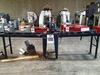 CTD MACHINES MODEL M225 CUT OFF SAW, S/N: 1372, WITH IN &amp; OUT ROLLER CONVEYOR<br />