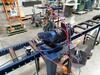 CTD MACHINES MODEL M225 CUT OFF SAW, S/N: 1372, WITH IN &amp; OUT ROLLER CONVEYOR<br /> - 3
