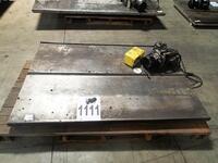 LIFT TABLE, 4X6 FT<br />