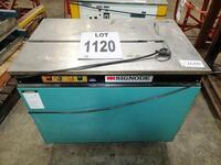 1990 SIGNODE&nbsp;MODEL MS-T SEMI-AUTOMATIC STRAPPING MACHINE S/N: 063940, 115 VOLTS,&nbsp;60 HZ<br />