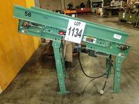 ROACH INCLINE BELT CONVEYOR,&nbsp;APPROX. 12" WIDE X &nbsp;5' LONG&nbsp;S/N: 389107<br />