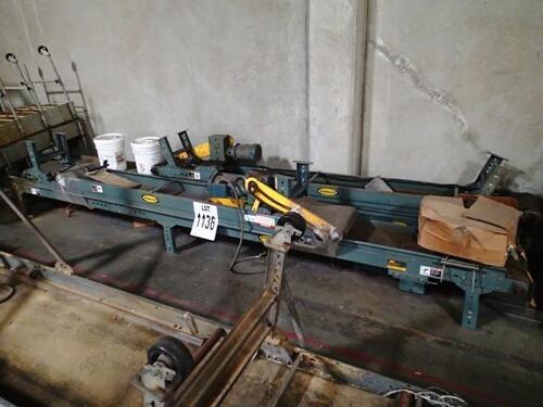 HYTROL BELT CONVEYOR,&nbsp;APPROX. 12" WIDE x 52', S/N: 333191<br />