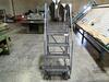 ROLLING WAREHOUSE LADDER, 4 STEP, HEIGHT TO PLATFORM 40 INCH<br /> - 2