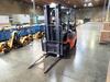 TOYOTA MODEL 7FGU18&nbsp;FORKLIFT, 2,750 LB. CAPACITY, TYPE LP, SIDE SHIFTER, 189" MAX LIFT HEIGHT, S/N: 62525, HR 75000<br /> - 2