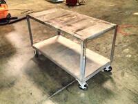 (2) UTILITY ROLLING CARTS,&nbsp;24 x 48 INCH<br />