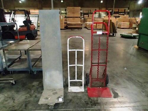 (3) ASSORTED HAND TRUCKS<br />