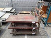 (3) ROLLING CARTS<br />