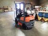 TOYOTA MODEL 42-6FGU15&nbsp;FORKLIFT, 3,000 LB. CAPACITY, &nbsp;TYPE LP, MAST V, BACK TILT 10, 131" MAX LIFT HEIGHT, SIDE SHIFTER, S/N 63266, HR 97750<br /> - 3