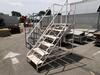 ROLLING WAREHOUSE SAFETY LADDER, 6 STEP, HEIGHT TO PLATFORM 58 INCH<br /> - 2