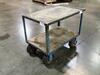 (1) UTILITY ROLLING CART,&nbsp;24 x 48 INCH<br />
