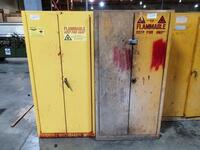 (2) FLAMMABLE LIQUID STORAGE CABINET, 60 GAL. CAPACITY<br />