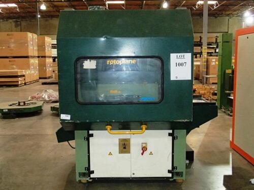 1999 OGDEN ROTOPLANE MODEL 24T SANDER, S/N: 12343022, 480 VOLTS,&nbsp;60HZ, 58AMP&nbsp;<br />