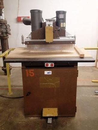 RITTER MODEL R46 DUAL HEAD VERTICAL LINE BORING MACHINE, S/N: 8931