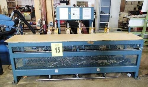 6 SPINDLE POCKET DRILL STATION MODEL M 5100-6, (CUSTOM BUILT)