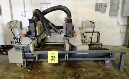 2001 FRIULMAC MODEL CONTOURAMAT DOUBLE END CUTTING / PROFILING MACHINES, S/N: 3131