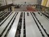 1995 GABBIANI PANEL SAW, S/N: 1494 WITH CUSTOM EXTENDED CONVEYOR SYSTEM, 220V 60Hz - 6