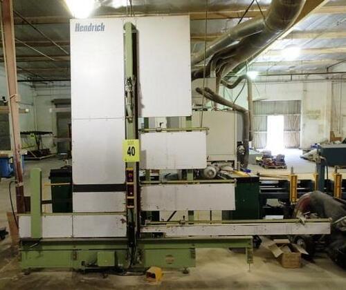 2005 HENDRICK PANEL SAW MACHINE, S/N: P.O.R 4049