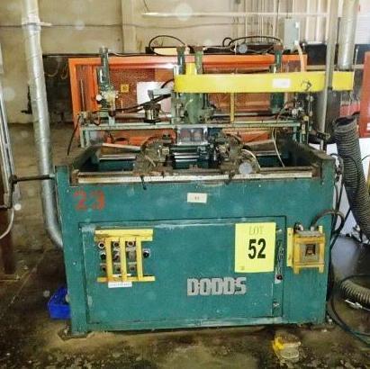 DODDS DOOR/DRAWER CLAMP MACHINE, S/N: FD-8142-129