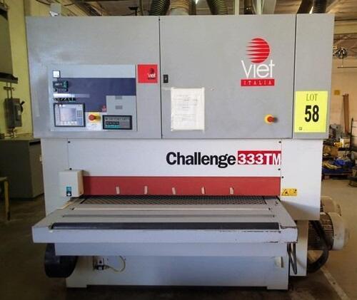 2001 VIET MODEL CHALLENGE 333-TM WIDE BELT SANDER, S/N: 4505257