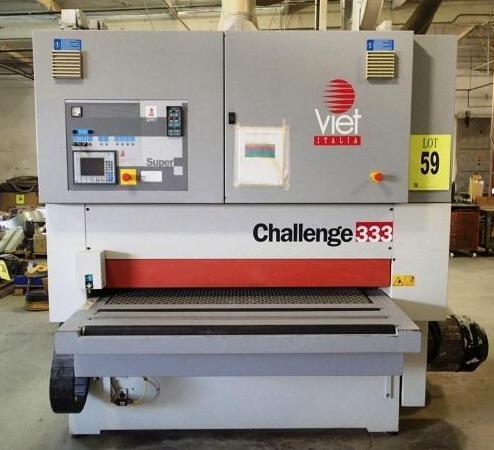 2000 VIET MODEL CHALLENGE 333-TM WIDE BELT SANDER, S/N: 4407319