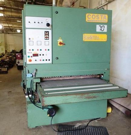 1993 COSTA MODEL 70 CCT 3 1150 WIDE BELT SANDER, 81HP, S/N: 930224MA1